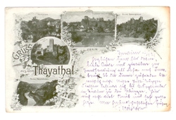 Thayatal - historická pohlednice