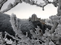 Vranovský zámek v zimě